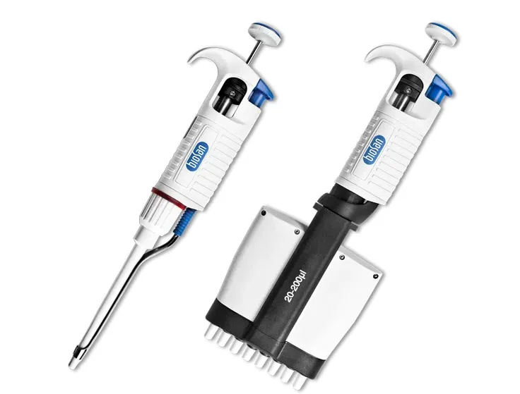 pipette series with volume lock